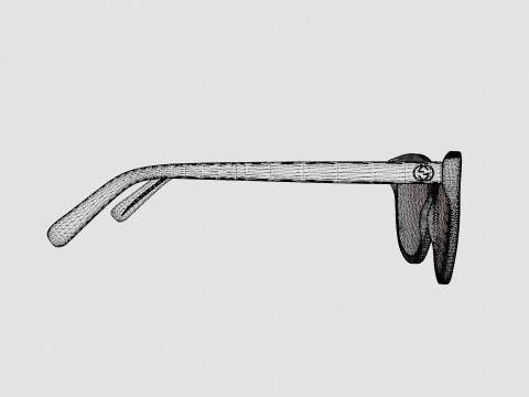 Gucci - GG0310O 002 Glasses 3D Model