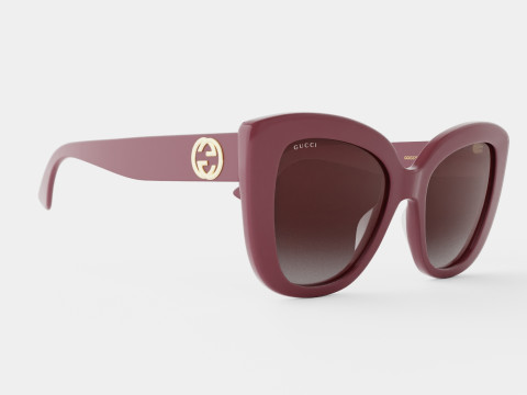 Gucci - GG0327S 006 Sunglasses Modèle 3D