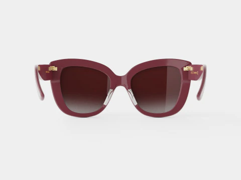 Gucci - GG0327S 006 Sunglasses 3D Model