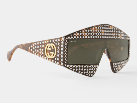 Gucci - GG0357S 001 Okulary przeciwsłoneczne Model 3D