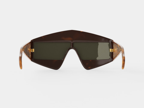 Gucci - GG0357S 001 Sunglasses Modèle 3D