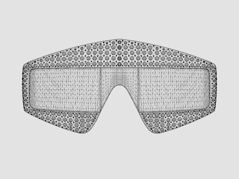 Gucci - GG0357S 001 Sunglasses Modèle 3D