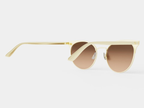 Gucci - GG0402SK 004 Sunglasses Modello 3D