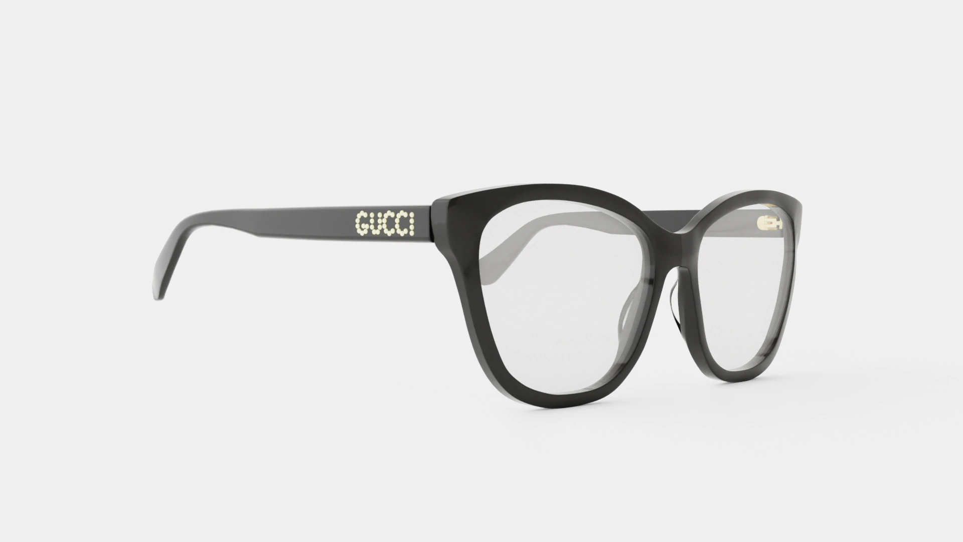 Gucci - GG0421O 001 Glasses 3D Model .c4d .max .obj .3ds .fbx .stl .blend 