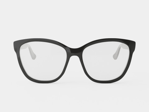 Gucci - GG0421O 001 Glasses 3D 模型