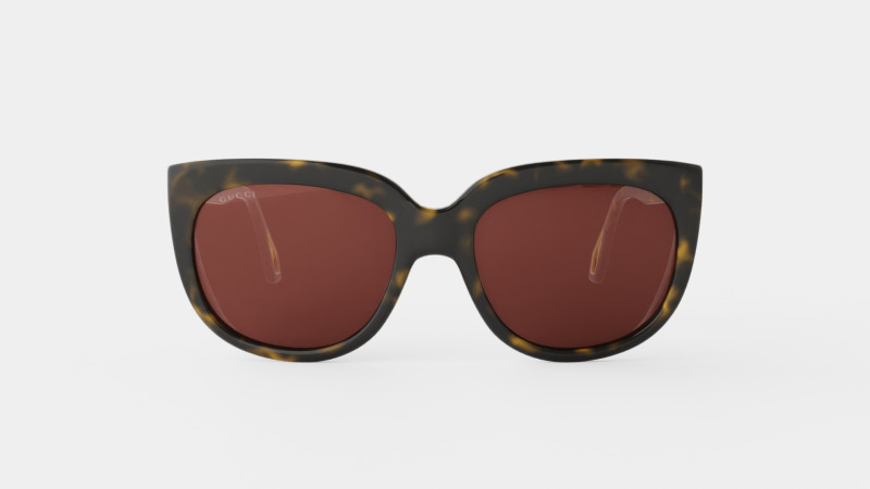 Gucci GG0468S 002 Sunglasses 3D in 3DExport