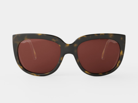 Gucci - GG0468S 002 Sunglasses 3D Model