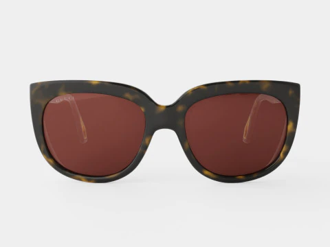 Gucci - GG0468S 002 Sunglasses 3D Model