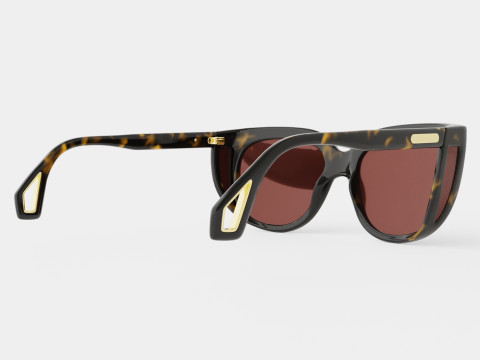 Gucci - GG0468S 002 Sunglasses 3D Model