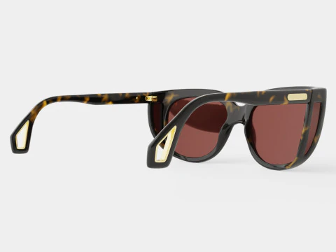 Gucci - GG0468S 002 Sunglasses 3D Model