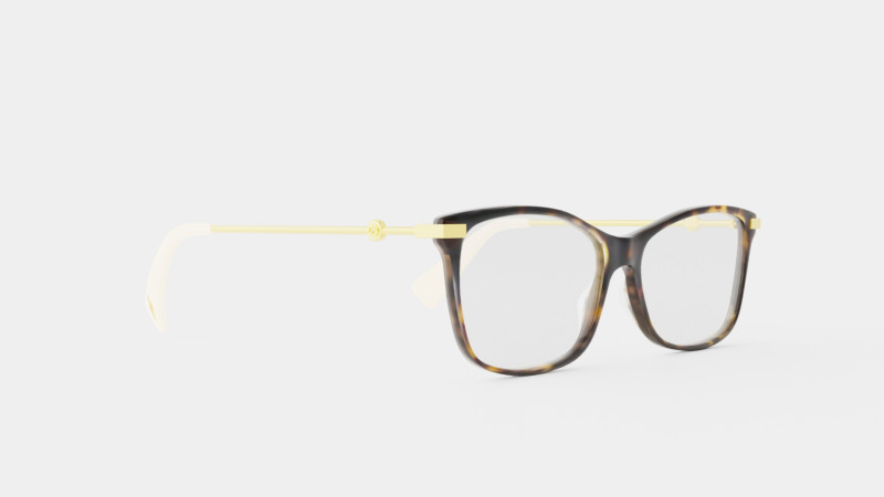 Gucci - GG0513O 002 Glasses Modelo 3D .c4d .max .obj .3ds .fbx .stl .blend