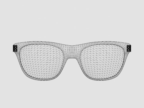 Gucci - GG0526O 001 Glasses 3D Model