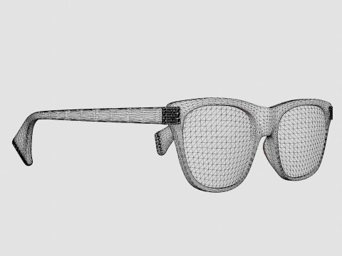 Gucci - GG0526O 001 Glasses 3Dモデル