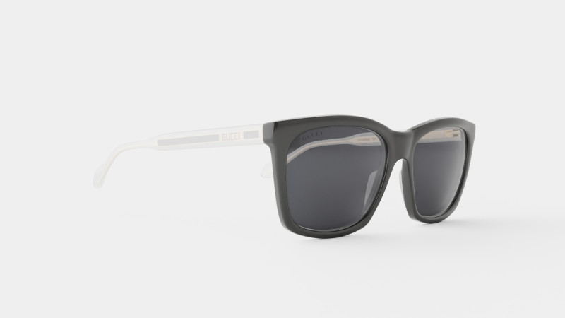 Gucci - GG0558S 001 Sunglasses 3D Модель .c4d .max .obj .3ds .fbx .stl .blend