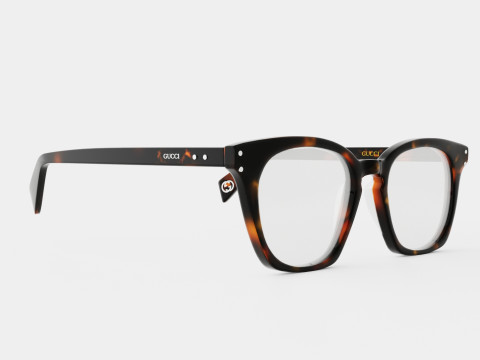 Gucci - GG0572O 007 Glasses 3D-Modell