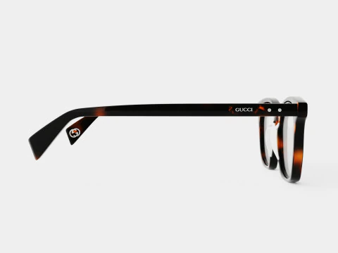 Gucci - GG0572O 007 Glasses 3D Model