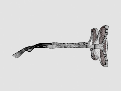 Gucci - GG0592O 002 Glasses 3D Model