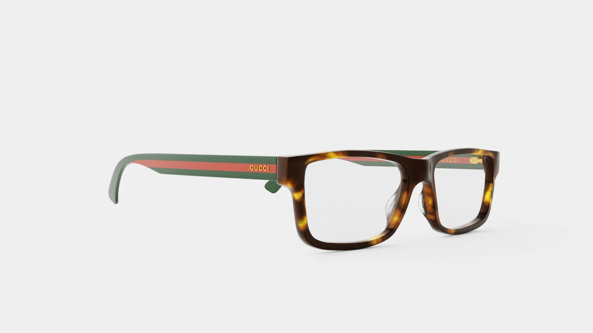Gucci - GG0752O 002 Glasses 3D Model .c4d .max .obj .3ds .fbx .stl .blend