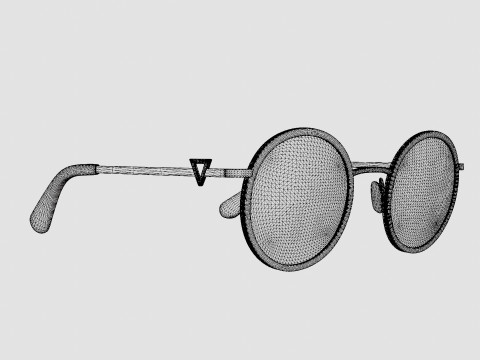 Guess - GU2730 001 Glasses 3D Модель