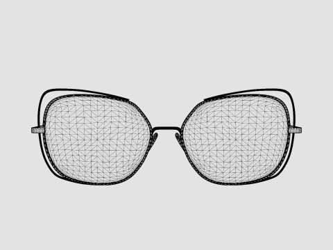 Guess - GU2761 010 Glasses 3D 模型