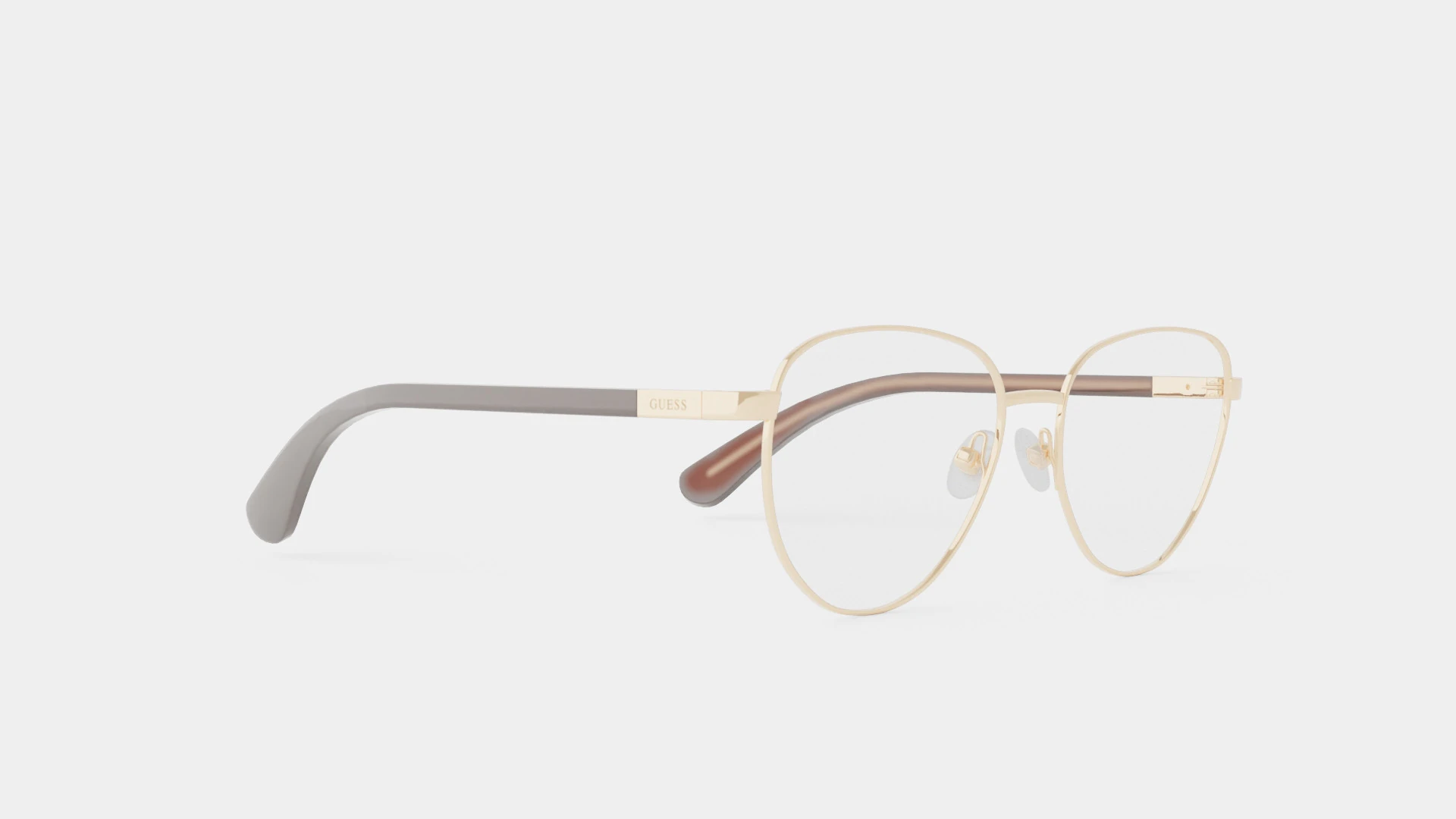 Guess - GU3037 032 Glasses 3D Model .c4d .max .obj .3ds .fbx .stl .blend 