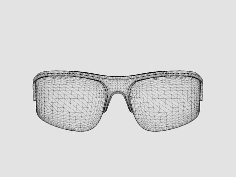 Henrik Stenson Eyewear - Stinger Grey Sport Glasses 3D Model