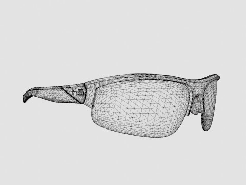 Henrik Stenson Eyewear - Stinger Grey Sport Glasses 3D Model