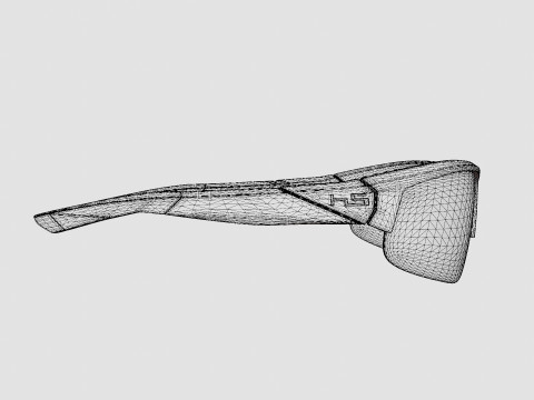 Henrik Stenson Eyewear - Stinger Grey Sport Glasses 3D Model