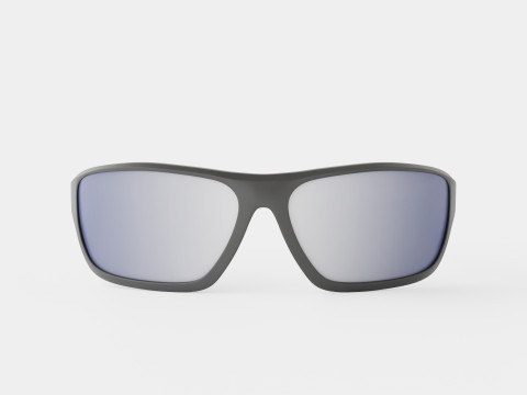 Henrik Stenson Eyewear - Torque Black Sport Glasses 3D मॉडल
