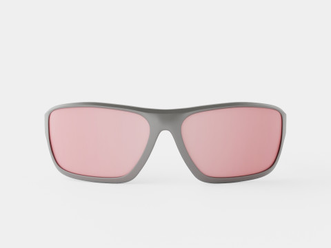 Henrik Stenson Eyewear - Torque Grey Sport Glasses 3D Model