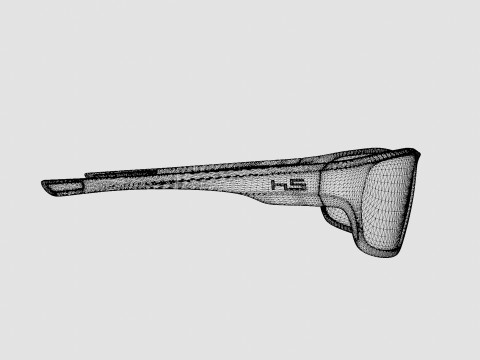 Henrik Stenson Eyewear - Torque Grey Sport Glasses 3D Model