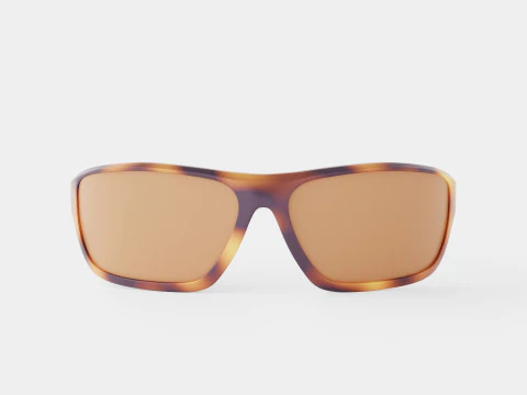 Henrik Stenson Eyewear - Torque Havanna Brown Sport Glasses 3D Model