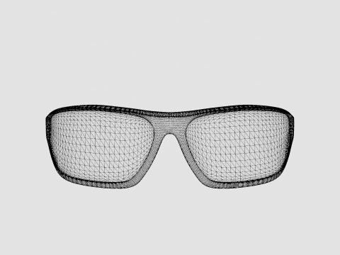 Henrik Stenson Eyewear - Torque Havanna Brown Sport Glasses 3D Model