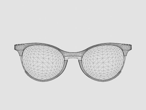 JF Rey - JF1430 2522 Glasses 3D Model