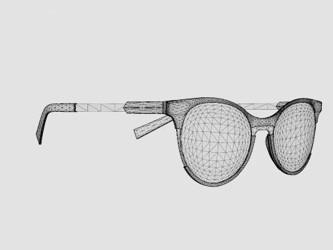 JF Rey - JF1430 2522 Glasses 3D Model