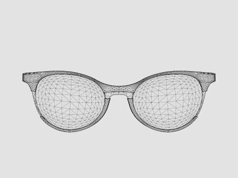 JF Rey - JF1466 9975 Glasses 3D Model
