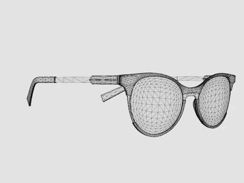 JF Rey - JF1466 9975 Glasses 3D Model