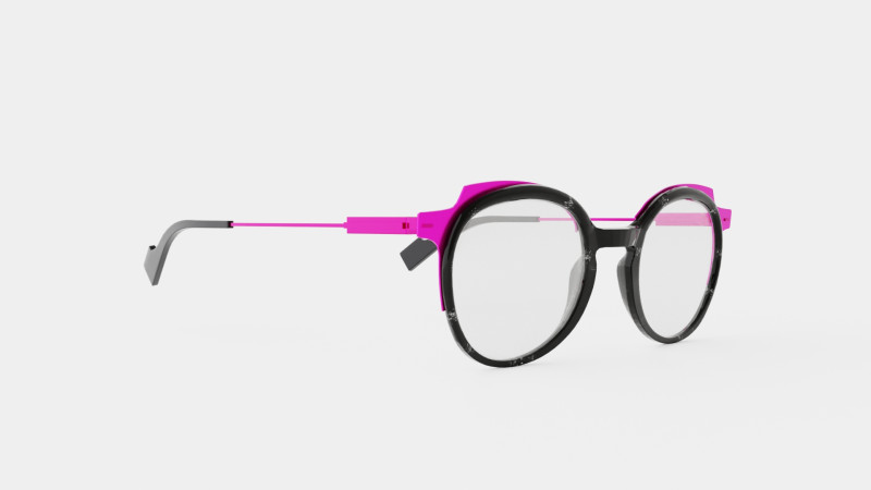 JF Rey - JF1477 0575 Glasses 3D-Modell .c4d .max .obj .3ds .fbx .stl .blend