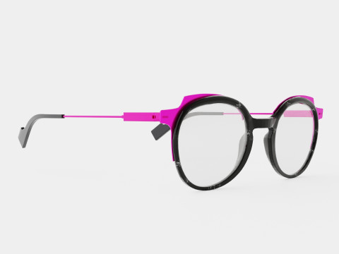 JF Rey - JF1477 0575 Glasses 3D 模型