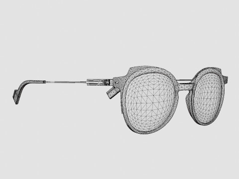 JF Rey - JF1477 0575 Glasses 3D-Modell