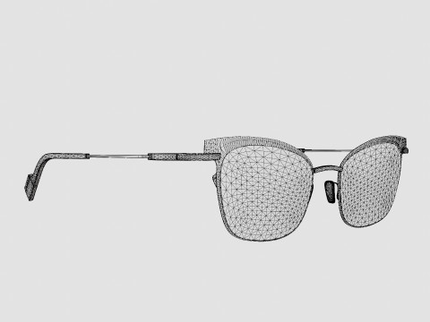 JF Rey - JF2765 0055 Glasses 3D Модель