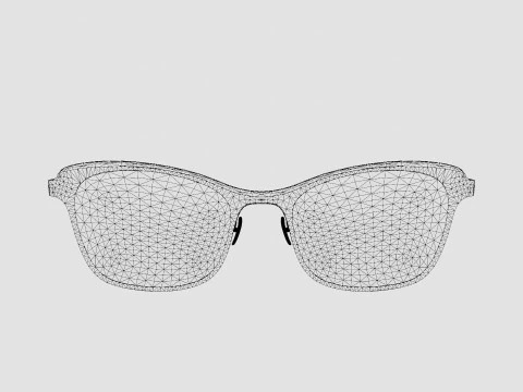 JF Rey - JF2792 7070 Glasses 3D Model