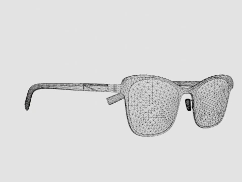 JF Rey - JF2792 7070 Glasses 3D Model