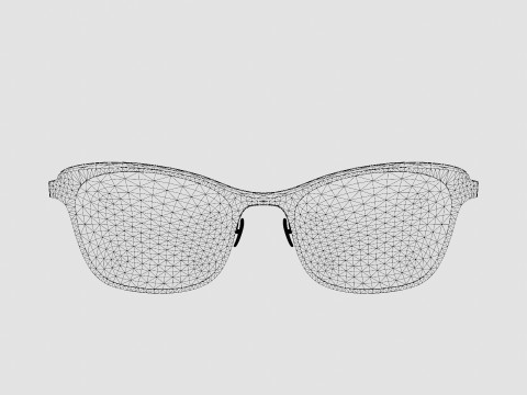 JF Rey - JF2792 9025 Glasses 3D-Modell