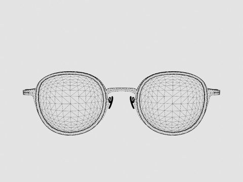 JF Rey - JF2819 9045 Glasses 3D Model