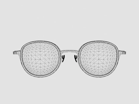 JF Rey - JF2819 9045 Glasses 3D Model