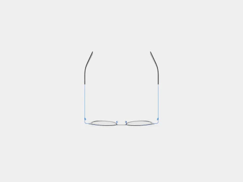 JF Rey - JF2822 0025 Glasses 3D Model