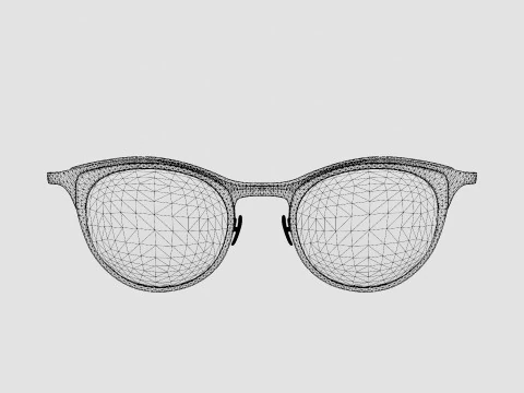 JF Rey - JF2822 0025 Glasses 3D Model