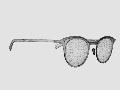 JF Rey - JF2822 0025 Glasses 3D Model