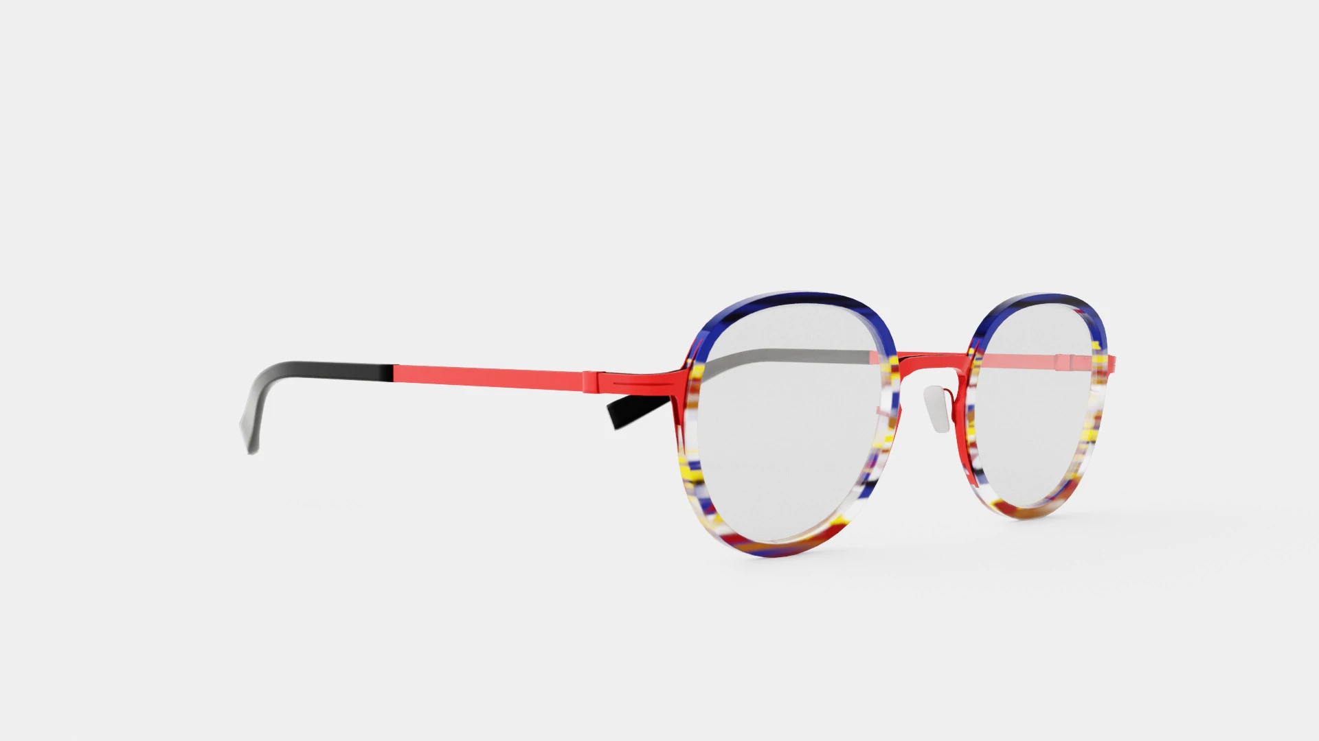 JF Rey - JF2846 0530 Glasses 3D Model .c4d .max .obj .3ds .fbx .stl .blend 